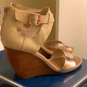 Seychelles All the Way- Rose gold/Beige